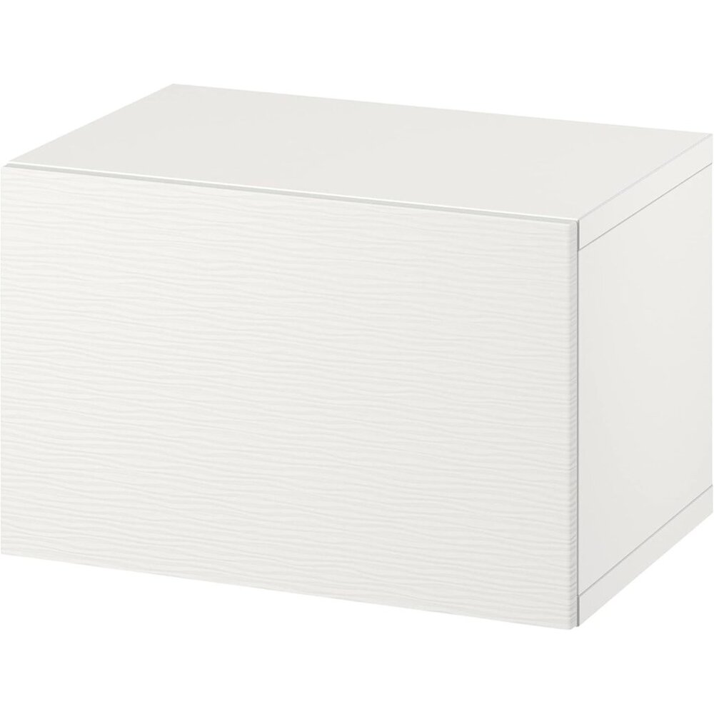 BESTÅ wall-mounted cabinet combination, 60x42x38 cm, white/Laxviken